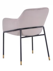 Стул Сандра велюр Шампань