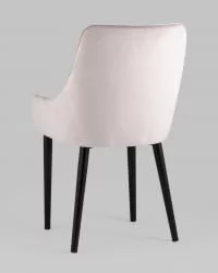 Стул Джоан велюр Светло-розовый