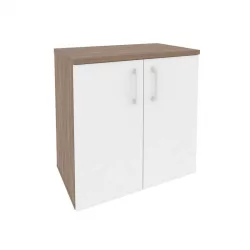 Шкаф приставной / опорный ОНИКС О.СХПО-7 Дуб Аризона/Белый / ONIX O.SHPO-7