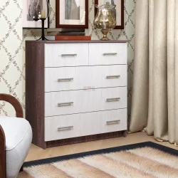 Комод в прихожую Анкор темный/Анкор светлый