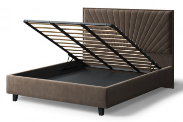 Кровать Леона, 2000 * 1800мм, коричневый