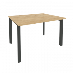 Стол переговорный (1 столешница) ONIX O.MP-PRG-1.2 Тиквуд Светлый/Антрацит