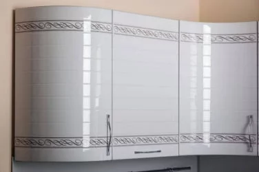 Шкаф кухонный окончание 320 радиусный Анастасия ЛД 017.321.000 Белый