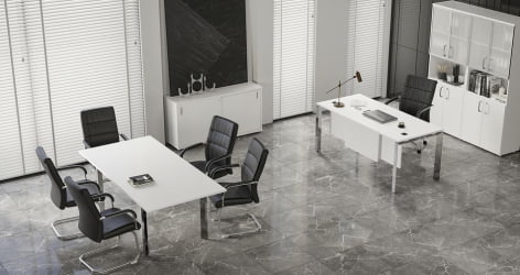 Царга стола руководителя ONIX DIRECT LUX O.M-CSR-6 Белый бриллиант