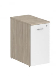 Тумба-органайзер Сигма СГ.902.ОЛ.ВХ Дуб светлый Белый / Sigma SG.902.OL.WH