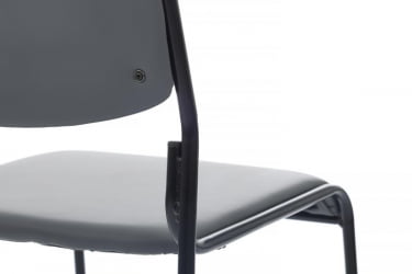 Кресло Никс РCХ ОМКЛ-01Б Серый/Металл Черный / Nix RCH OMKL-01B