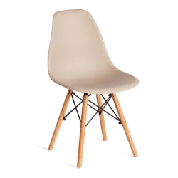 Стул CINDY (EAMES) (mod. 1801) дерево бук/металл/сиденье пластик, 45x51x82 см, Beige (Бежевый) Стул CINDY (EAMES) (mod. 1801) дерево бук/металл/сиденье пластик, 45x51x82 см, Beige (Бежевый)