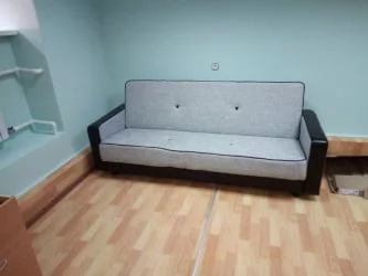 Детский диван-кровать Престиж Рогожка B1 Лаки блэк