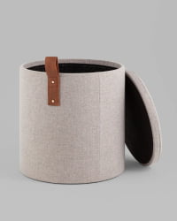 Пуф с ящиком Эркки S серый