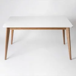 Стол обеденный Пегас 160x95 Эмаль белая