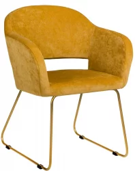 Кресло Oscar Желт/ЛинкЗолот