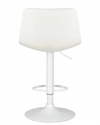 Барный стул ДОБРИН ТАИЛОР ВХИТЕ Белый ПУ / DOBRIN TAILOR WHITE PU