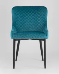 Стул мягкий Ститч велюр (Темно-бирюзовый)
