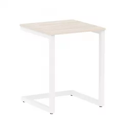 Стол письменный ХОМЕ ОФФИCЕ ВР.СП-2-58 Денвер Светлый/Белый металл / HOME OFFICE VR.SP-2-58