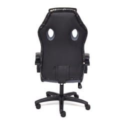 Кресло RACER GT MILITARY кож/зам/ткань, серый/серый, TW 12