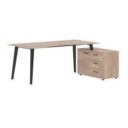 Стол руководителя правый ДЖАЙ ДЖCТ 1813 Р Дуб Каньон / JAY JCT R