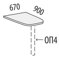 Приставка без опоры Лидер 84.04 БО Дуб Кронберг