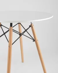 Стол обеденный DSW D80 Белый