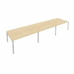 Переговорный стол (3 столешницы) Metal System Б.ПРГ-3.4 Акация/Серый