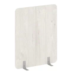 Перегородки на металлических опорах на фетровых подпятниках Р-лине ДП.Ф-120-150 Дуб Наварра / R-line DP.F-120-150