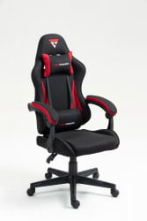 Кресло спортивное ТопЧаирс Пхантом черно-красный / TopChairs Phantom