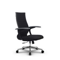 Кресло офисное МЕТТА B 2b 19/U158, Основание 17834 Комплект 3 Черное