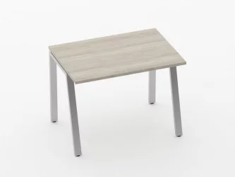 Стол прямой Deka Л-обр. каркас 73.07.10 Дуб Сантана светлый