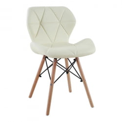 Мягкий стул Eames SC-026 Бежевый