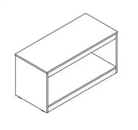 Тумба в прихожую KDH 1045 Дуб сонома светлый