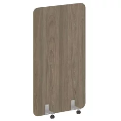 Перегородка на металлических опорах, на роликах Р-лине ДП.Р-100-180 Вяз Благородный / R-line DP.R-100-180