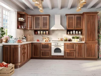 Шкаф для посуды 600 Кантри Кантри ЛД 235.114.000 Ноче Таволато