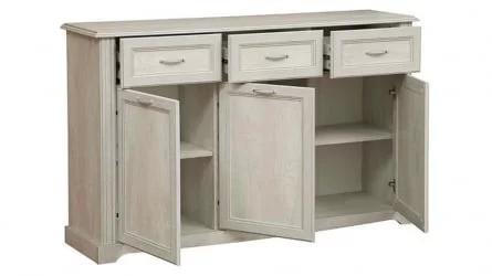 Тумба Сохо 32.13-01 Бетон пайн белый