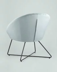 Кресло Колумбия Пыльно-голубое