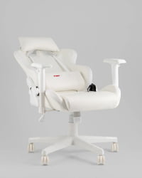 Кресло спортивное с подсветкой ТопЧаирс ГММ-080 белый / TopChairs GMM-080