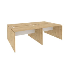 Рабочая станция ОНИКС О.Д.РС-4.2.7 Тиквуд Светлый/Белый / ONIX O.D.RS-4.2.7