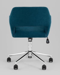 Стул офисный РОСС рогожка синий / ROSS