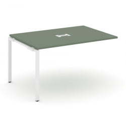 Проходной наборный элемент переговорного стола CONCEPT CN.NPRG-014 Кобо Белый