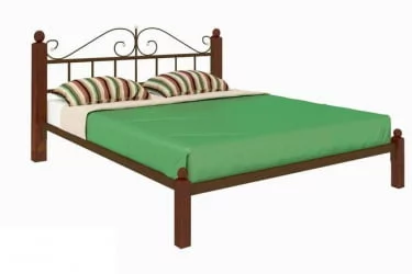 Кровать Диана Lux 1600х2000 Коричневая