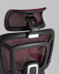 Кресло офисное ТопЧаирс Нимбус бордовый / TopChairs Nimbus