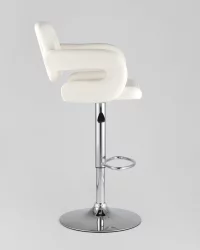 Барный стул Бентли PU-кожа Белый