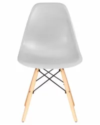 Стул ДОБРИН ДСВ Светло-серый ГР-01 / DOBRIN DSW GR-01