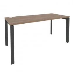 Стол рабочий на П-образном м/к ОНИКС О.МП-СП-4.7 Дуб Аризона/Антрацит / ONIX O.MP-SP-4.7