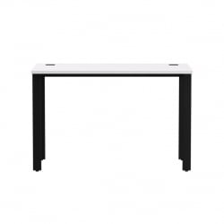 Стол прямой на металлокаркасе, опоры 90 гр Everprof EVO 254S006 Белый Черный