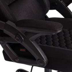 Геймерское кресло iShark ткань, черный