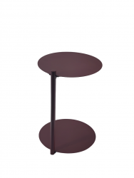 Журнальный столик Сиара металл бордовый / Siara