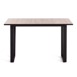 Стол COSTA ЛДСП/HPL/металл, 120 х 80 х 75 см, Дуб Вотан/черный