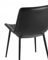 Стул Деймон экокожа Черный