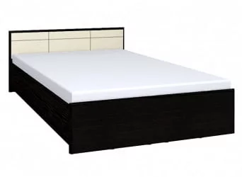 Кровать АМЕЛИ 2 1600 с основанием дерево (венге)