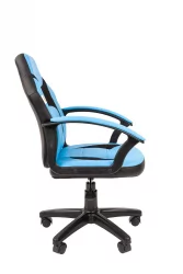 Детское кресло CHAIRMAN KIDS 110 Черный-голубой