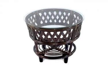 Стол круглый Черчилль/Рузвельт/Кобана Cherchille1 темно коричневый